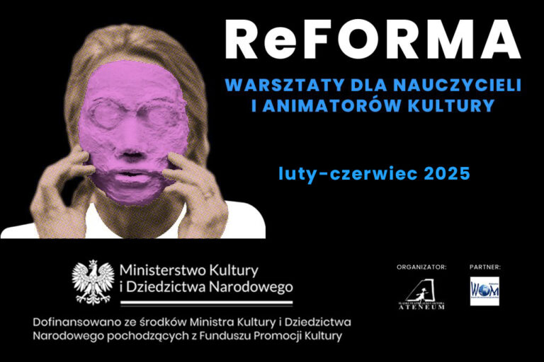 Warsztaty teatralne dla nauczycieli i animatorów kultury w 2025 roku